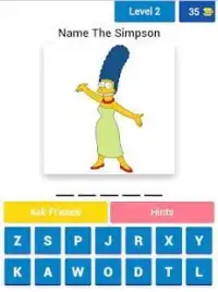 Guess The Simpsons Quiz Screen Shot 2