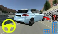 Driving Race Simulator Peugeot Screen Shot 2