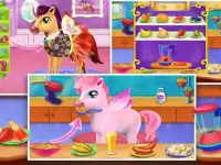 Rainbow Pony Sisters Day Care Salon Screen Shot 2