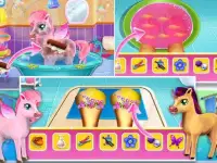 Rainbow Pony Sisters Day Care Salon Screen Shot 3