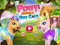 Rainbow Pony Sisters Day Care Salon Screen Shot 4