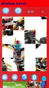 game puzzle of ninja the lego Screen Shot 0