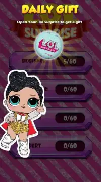 LOL Surprise Dolls Opening eggs : the Game Screen Shot 2
