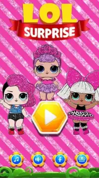 LOL Surprise Dolls Opening eggs : the Game Screen Shot 3