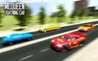 McQueen lightning car Race Screen Shot 3