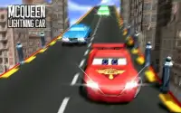 McQueen lightning car Race Screen Shot 1