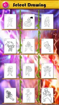 Learn to color Dragon Ball Screen Shot 0
