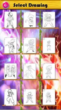 Learn to color Dragon Ball Screen Shot 2