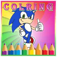 Coloring Book For Sonic Game 2018