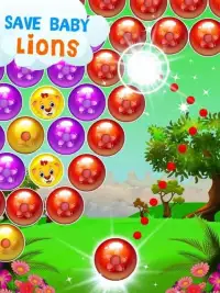 Lion Pop: Bubble Shooter Mania Screen Shot 3