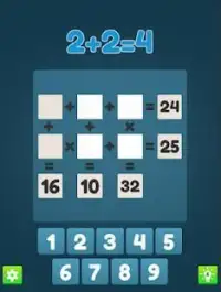 2+2=4. Free math puzzle game Screen Shot 7