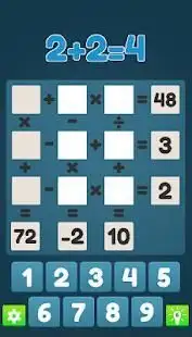 2+2=4. Free math puzzle game Screen Shot 4