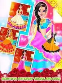 Indian Doll Makeup And Dressup Screen Shot 0
