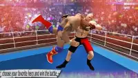 Wrestling Fighting Game - Boxing action stars Screen Shot 0