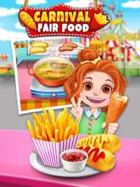 Carnival Fair Food Fever 2018 - Yummy Food Maker Screen Shot 0