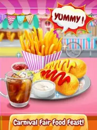 Carnival Fair Food Fever 2018 - Yummy Food Maker Screen Shot 3