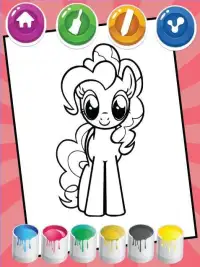Coloring For Little Pony Screen Shot 5