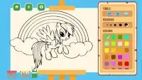 Coloring For Little Pony Screen Shot 0