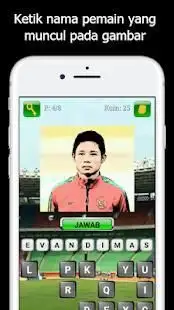Tebak Nama Pemain Bola Timnas Indonesia Screen Shot 6