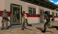 FPS Rescue Hero: Save Hijack Train Screen Shot 4