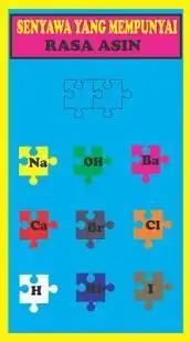 Puzzle of Chemistry Screen Shot 2