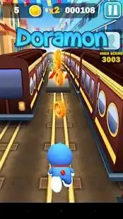 Subway Doramon Dash : Doremon Runner Escape Screen Shot 0