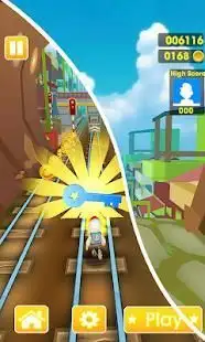 Super Subway Surf: Bus and Train 3D Runner Screen Shot 2