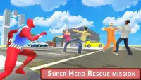 Amazing Spider Super Hero Rope Rescue Mission Screen Shot 5
