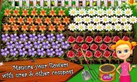 Rose Flower Shop Manager: Girls Garden Design Screen Shot 7