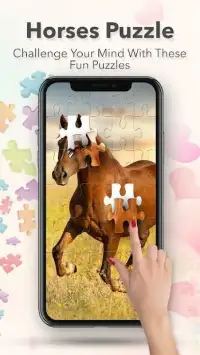 Horse Jigsaw Puzzle Screen Shot 4