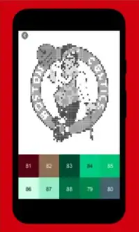 NBA Pixel Art Screen Shot 0