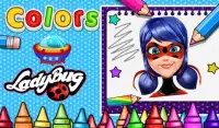 Coloring For Ladybug -Cat Noir Colouring Book Screen Shot 3