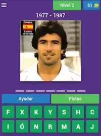 Real Madrid Jugadores Historia Quiz Screen Shot 3