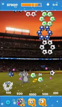 Football Shooter: Bubble Shooter Game Screen Shot 2