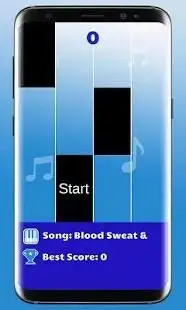 BTS Piano Tiles Game Screen Shot 1