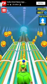 Subway Train Surf : Fast Run Screen Shot 4