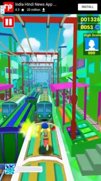 Subway Train Surf : Fast Run Screen Shot 6