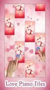 Heart Piano Tiles : Music Piano Tiles Screen Shot 1