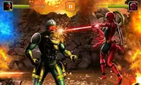 Superheroes Fighting - Grand Dead Fighting Pool Screen Shot 2