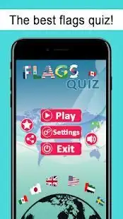 Flags Quiz - the whole world Screen Shot 7
