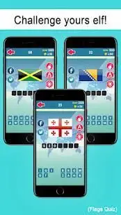 Flags Quiz - the whole world Screen Shot 3