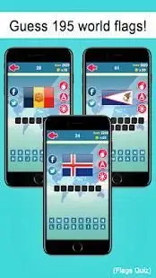 Flags Quiz - the whole world Screen Shot 1