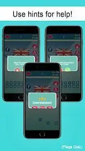 Flags Quiz - the whole world Screen Shot 0