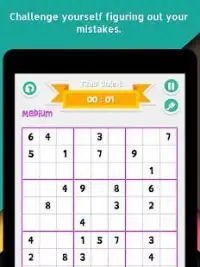 Premium Sudoku Crossword Puzzle Logic with numbers Screen Shot 2