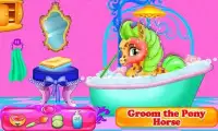 Rainbow Pony Horse Makeover: Pet Grooming Salon Screen Shot 4