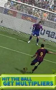 Soccer Players Free Kicks game Screen Shot 0