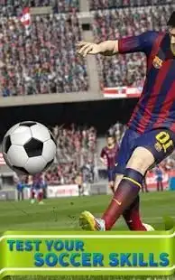 Soccer Players Free Kicks game Screen Shot 3