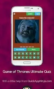 Game of Thrones Ultimate Quiz Screen Shot 4