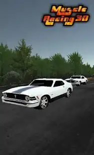 Muscle Cars Racing 3D Screen Shot 3