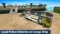 US Police Vehicle Transporter Sim: Police Games 3D Screen Shot 3